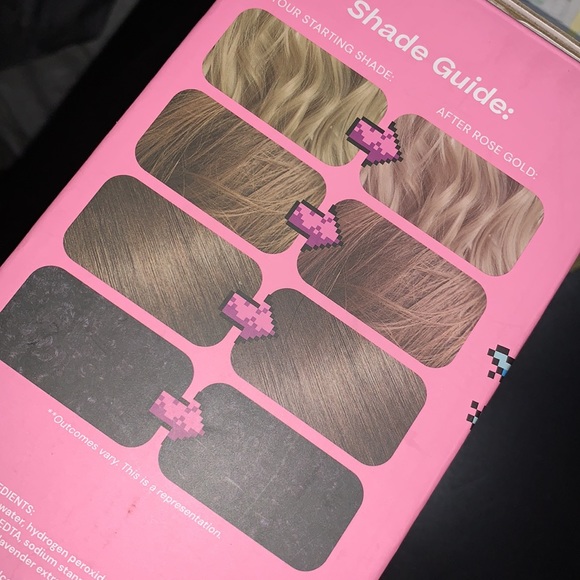 New In Box HALLY COLOR CLOUD DEMI-PERMANENT FOAMING HAIR DYE KIT ROAE GOLD - Picture 4 of 5